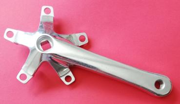 KURBELARM SUGINO, AC110  RECHTS , 170MM, SILBER